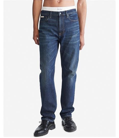 calvin klein original straight fit jean|calvin klein stretch jeans men.